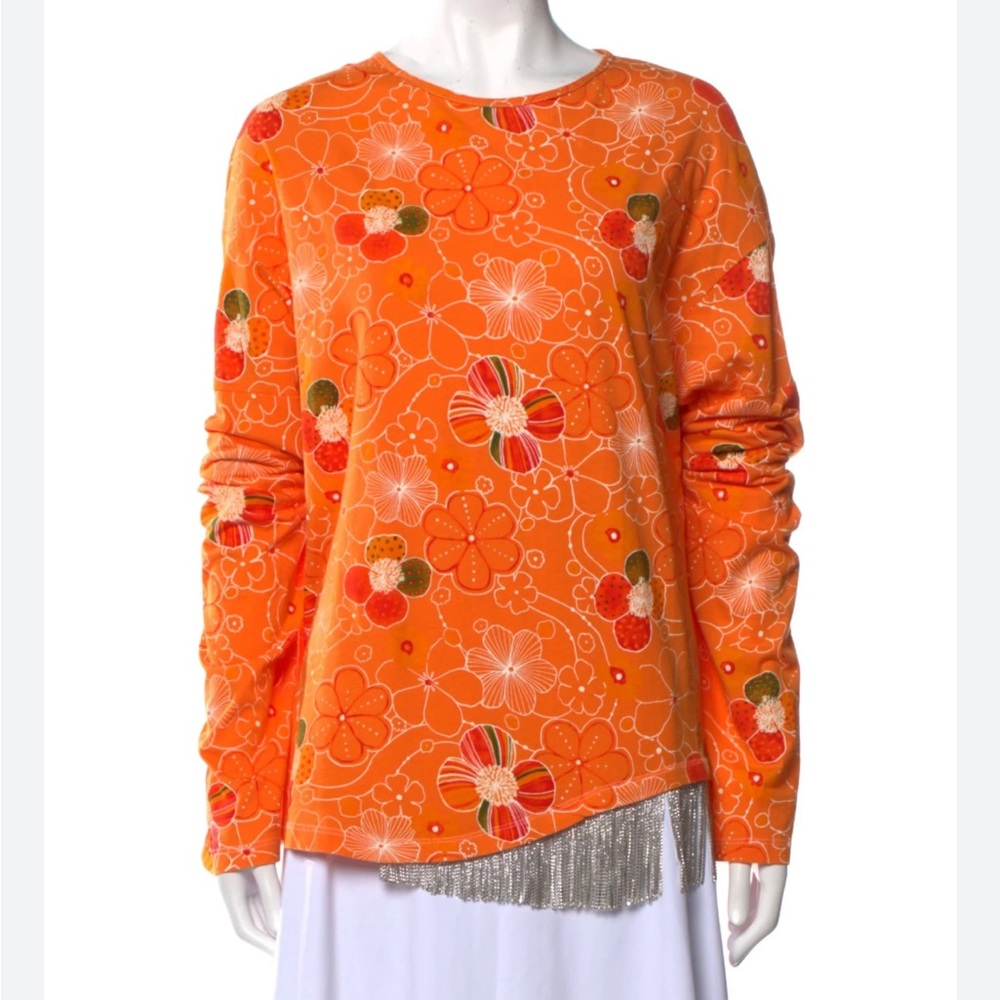 COLLINA STRADA women’s Long Sleeve Poppy T-Shirt